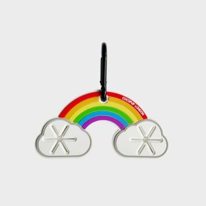 DOUBLE ACCROCHE SAC À DÉJECTION - ARC-EN-CIEL 🌈