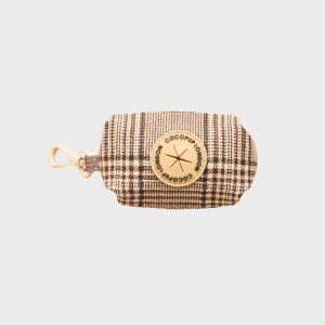 DISTRIBUTEUR DE SACS À DÉJECTION - CARREAUX PUP PLAID