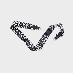 ANSE POUR SACOCHE - LÉOPARD NOIR