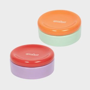 GAMELLE BENTO EN CÉRAMIQUE POUR CHAT - BOL ET SOUCOUPE