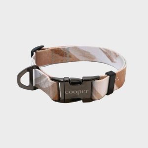 COLLIER TISSU POUR CHIEN - MOTIF BEACH DAYS