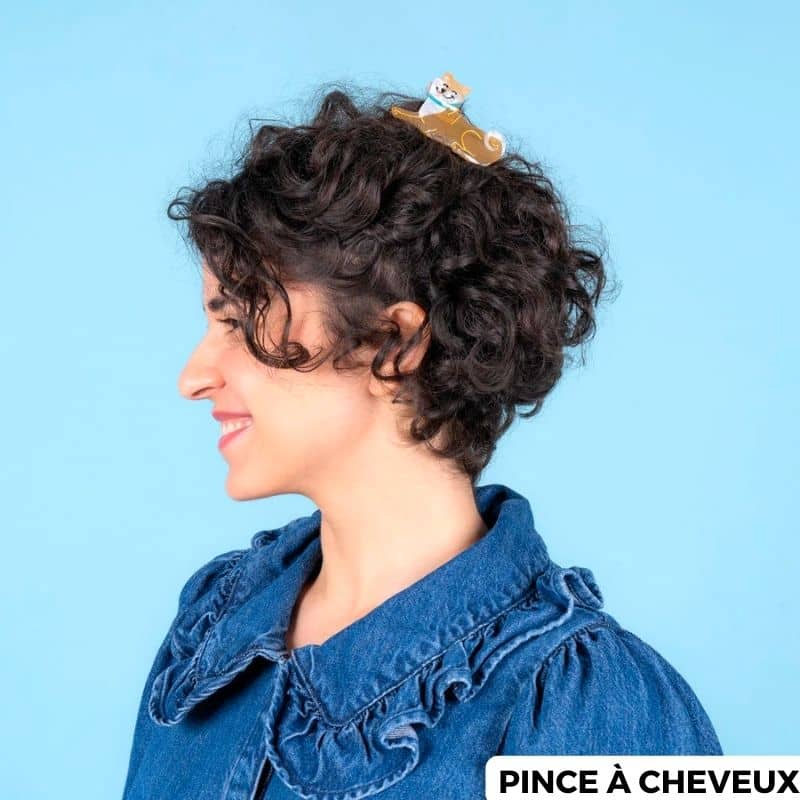 PINCE À CHEVEUX / BARRETTE - SHIBA (2 TAILLES DISPO) – Image 3
