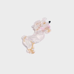 PINCE À CHEVEUX / BARRETTE - CANICHE (2 TAILLES DISPO)