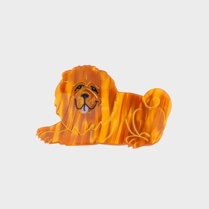 PINCE À CHEVEUX / BARRETTE - CHOW CHOW (2 TAILLES DISPO) – Image 2