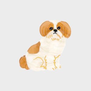 PINCE À CHEVEUX / BARRETTE - SHIH TZU (2 TAILLES DISPO)