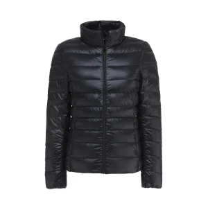 Veste Matelassée Ultralégère pour Femme – Extérieur Hiver Confortable et Élégant