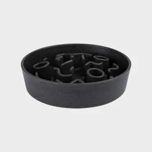 GAMELLE ANTI-GLOUTON POUR CHIEN - NOIR (DISPO EN 2 TAILLES)