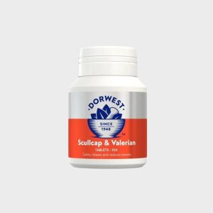 COMPRIMÉS SCULLCAP & VALÉRIANE CONTRE LE STRESS - POUR CHIEN ET CHAT ANXIEUX