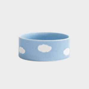 GAMELLE EN CÉRAMIQUE POUR CHIEN - CLOUD ☁️ (2 TAILLES DISPO)