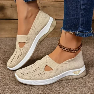 Chaussures confort femme slip-on – Respirantes avec semelle légère pour tous les jours