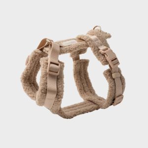 HARNAIS STRAP (EN H) SHERPA POUR CHIEN - BEIGE SABLE "SAND"