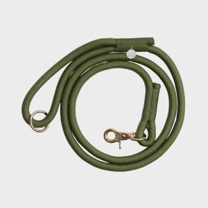 LAISSE EN CORDE POUR CHIEN - VERT