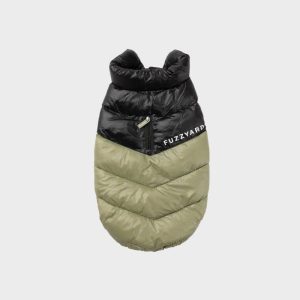 DOUDOUNE POUR CHIEN - PUFFER SOUTH HARLEM VERT OLIVE