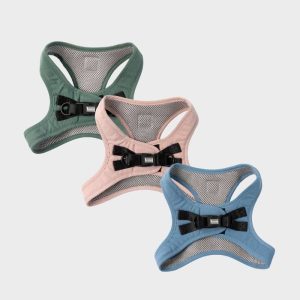 HARNAIS STEP IN POUR CHIEN - ROSE, VERT OU BLEU