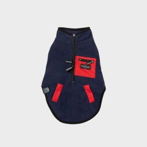 VESTE POLAIRE POUR CHIEN - FITZROY BLEU MARINE