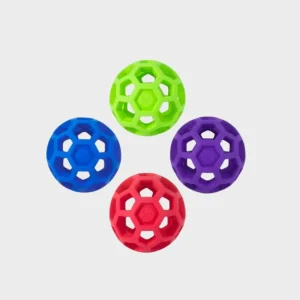 BALLE RÉSISTANTE ET INTERACTIVE POUR CHIEN - JW HOL-EE ROLLER (2 TAILLES DISPO)