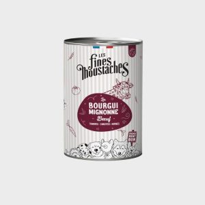 PÂTÉE POUR CHIEN SANS CÉRÉALES - BOURGUIMIGNONNE * BOEUF