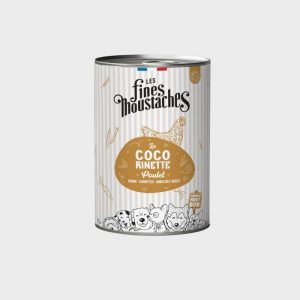PÂTÉE POUR CHIEN SANS CÉRÉALES - COCORINETTE * POULET & DINDE