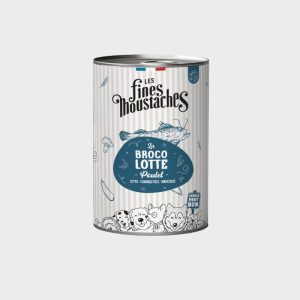 PÂTÉE POUR CHIEN SANS CÉRÉALES - BROCOLOTTE * POULET LOTTE