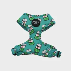 HARNAIS POUR CHIEN IMPRIME - DOGGO BIÈRE 🍻