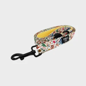 LAISSE POUR CHIEN TISSU - "FARMERS MARKET"