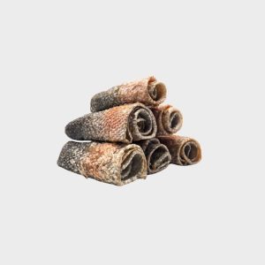 FRIANDISES À MASTIQUER POUR CHIEN - Rouleaux de saumon