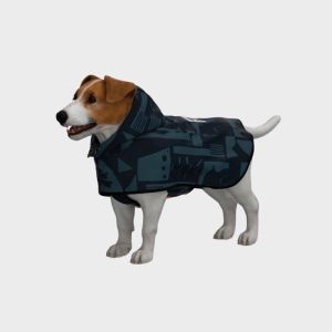IMPERMÉABLE PONCHO POUR CHIEN - BACK TO BLACK NOIR
