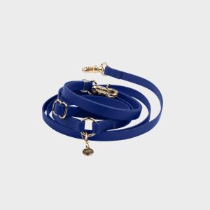 LAISSE POUR CHIEN MULTIPOSITIONS 4 EN 1 CONVERTIBLE WATERPROOF - BLEU MARINE "NAVY"