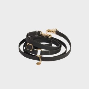 LAISSE POUR CHIEN MULTIPOSITIONS 4 EN 1 CONVERTIBLE WATERPROOF - NOIR