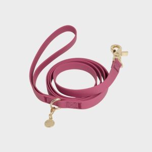 LAISSE POUR CHIEN WATERPROOF - FRAMBOISE