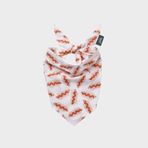 BANDANA POUR CHIEN - HOTDOG 🌭