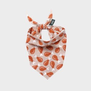 BANDANA POUR CHIEN - CUISSE DE POULET "DRUMSTICK"