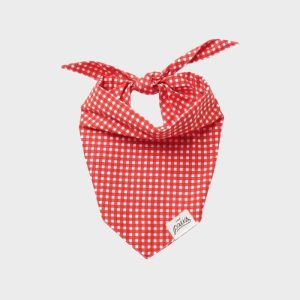 BANDANA POUR CHIEN - VICHY ROUGE