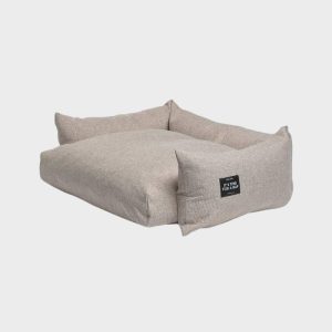 LIT CANAPÉ DÉHOUSSABLE POUR CHIEN - GRIS