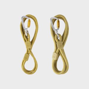 LAISSE RÉFLÉCHISSANTE EN CORDE POUR CHIEN - VERT PISTACHIO (2 TAILLES DISPO)