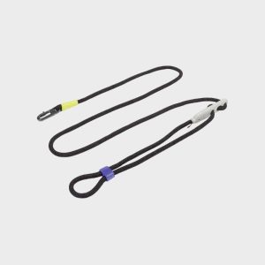 LAISSE MAINS-LIBRES POUR CHIEN - NOIR RÉFLÉCHISSANT